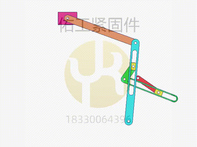 1709180689649648.gif 圖201 轉(zhuǎn)動導桿與擺動導桿串接機構(gòu).gif