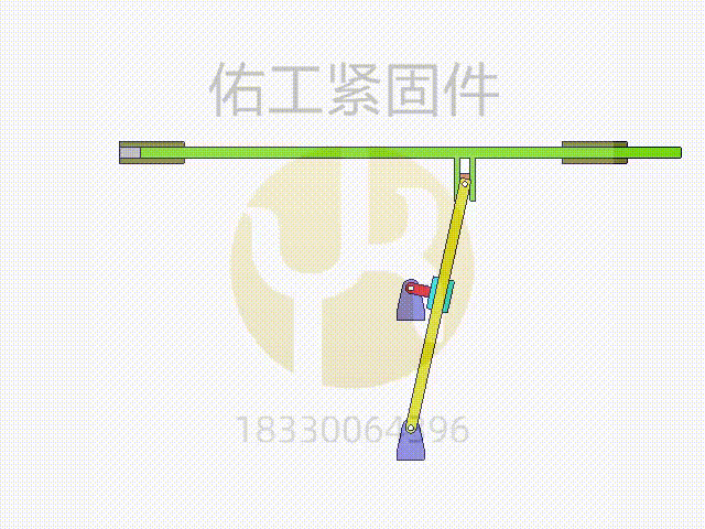 1709873579279860.gif 圖205 曲柄擺動導(dǎo)桿與正弦串接機構(gòu).gif